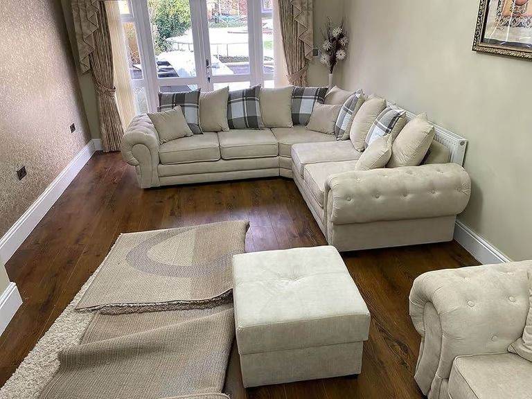 image for 🚛Premium VERONA Sofa 3+2 + Corner ❤️Flat 25% OFF❤️COD Available😘Order