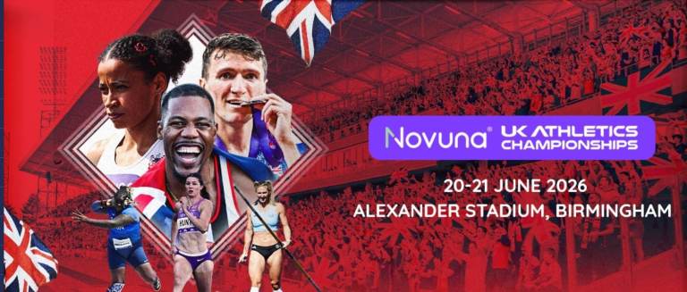 Novuna UK Athletics Championships Tickets - 20-21 June 2026