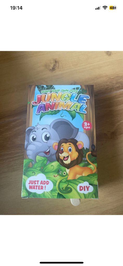 Make Your Own Jungle Animal craft Set New in box 