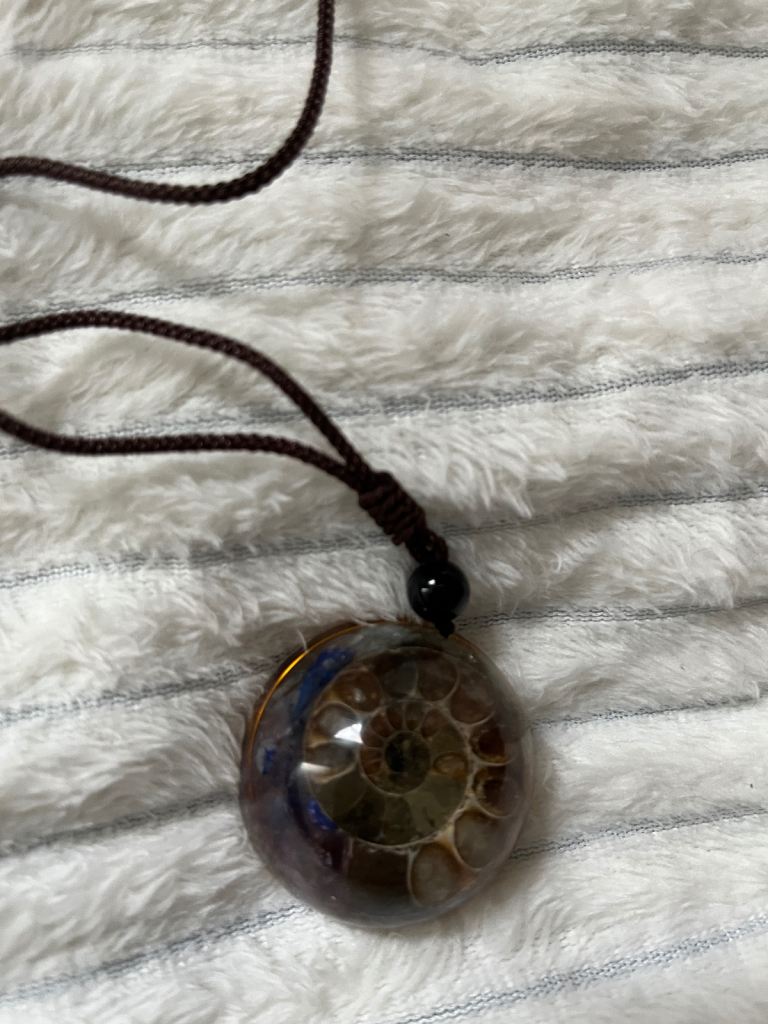 Men’s crystal stone necklace 