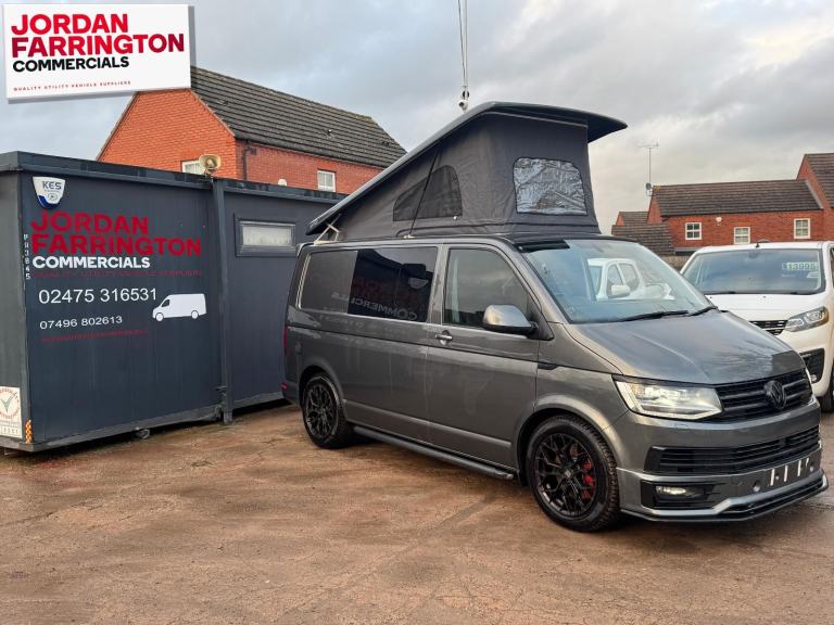 2017 67Reg VOLKSWAGEN TRANSPORTER T28 HIGHLINE WEST DUBS POP-TOP ROOF 204ps