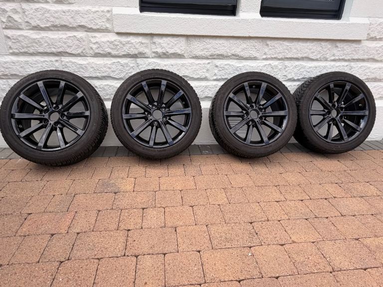 18” BMW wheels with winter tyres