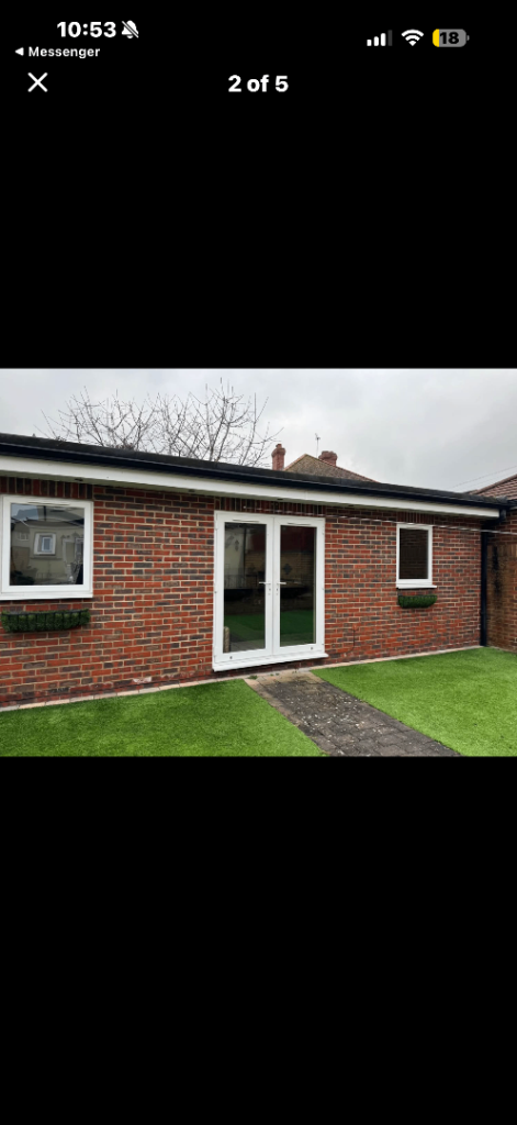 Double bedroom studio back house 