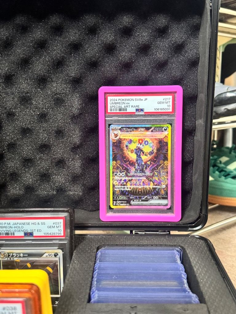 PSA 10 Umbreon EX SAR 217/187 Terastal Festival Pokemon TCG Japanese SV8a