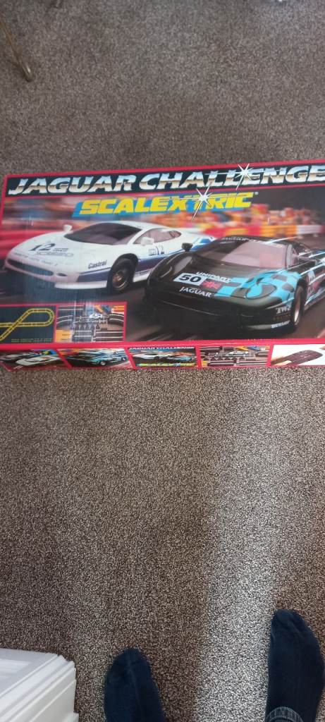 Scalextric  Jaguar Challenge 