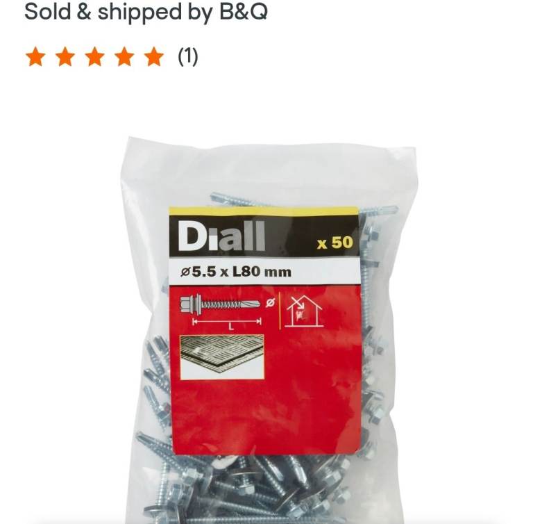 Roofing screws 