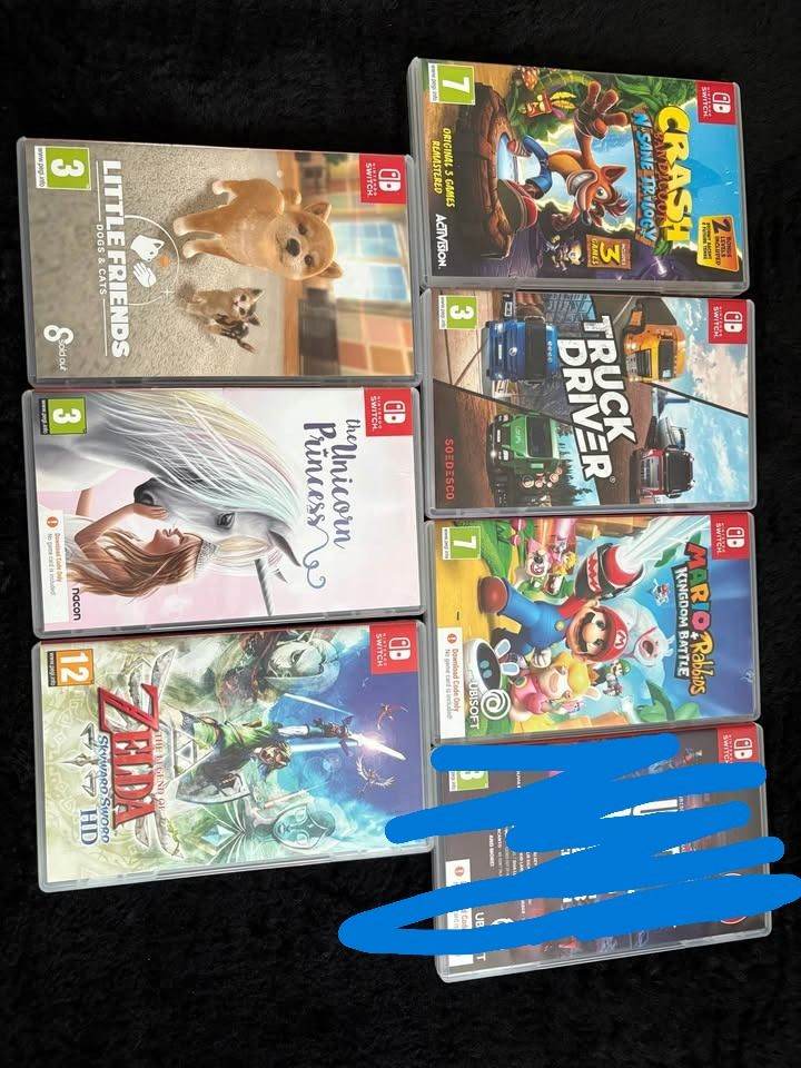 nintendo switch games  bundle 