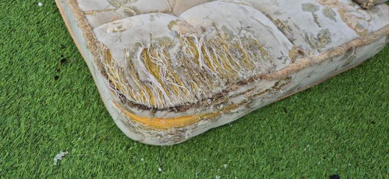 Cushions for camper caravan motorhome boat, set of 8.