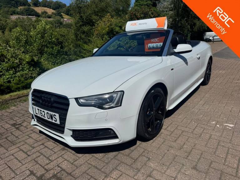 2012 Audi A5 Cabriolet 2.0 TDI S line Convertible 2dr Diesel Manual Euro 5 (s/s) (177 ps) Convert...