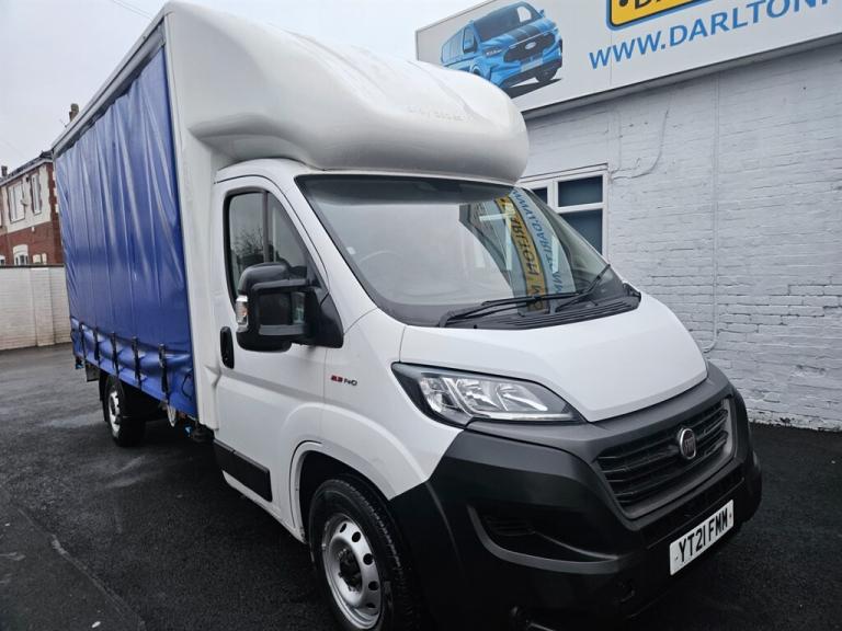 2021 Fiat Ducato 35 MAXI C/C MULTIJET II CURTAINSIDER Luton Van Diesel Manual