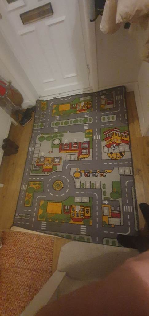image for Large play mat with roads