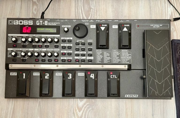 Boss GT-8 Guitar Multi-effects processor
