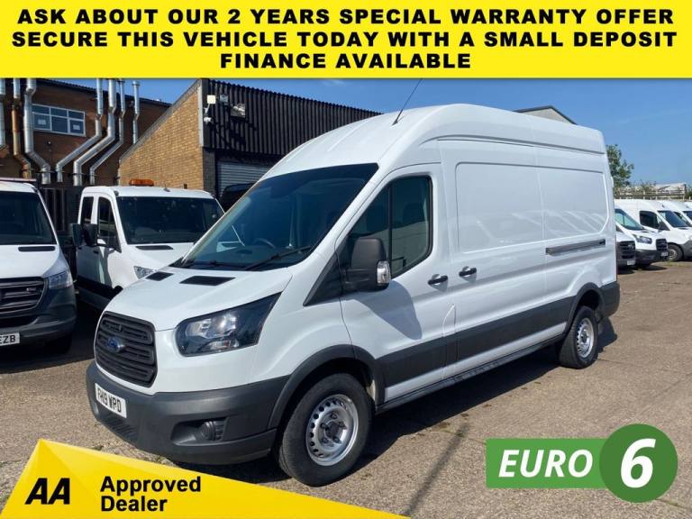 2019 19 FORD TRANSIT 2.0 TDCI T350 LEADER ECOBLUE L3 H3 LWB H/ROOF RWD 130BHP. 4