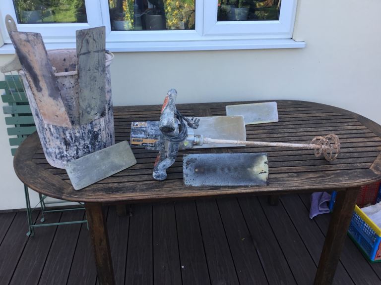 Plastering tools 
