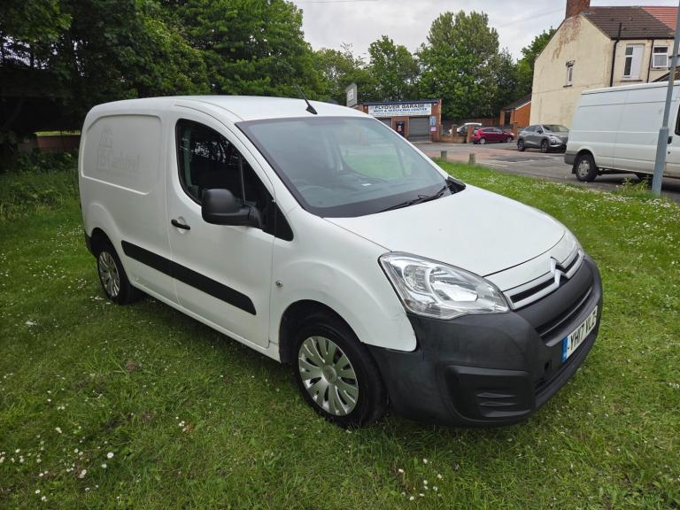 2017 Citroen Berlingo 1.6 BlueHDi 850Kg Enterprise 100ps PANEL VAN Diesel Manual