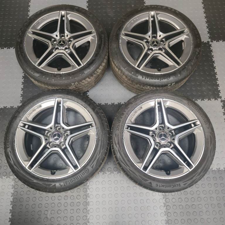 Genuine Mercedes C Class AMG 18" Alloy Wheels W205 W204 E W212
