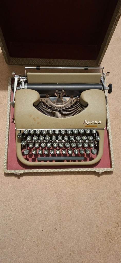 Byron typewriter