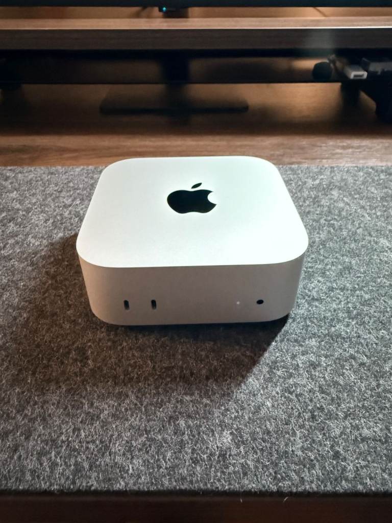 Apple Mac Mini M4 – 32 GB RAM and 512 GB storage