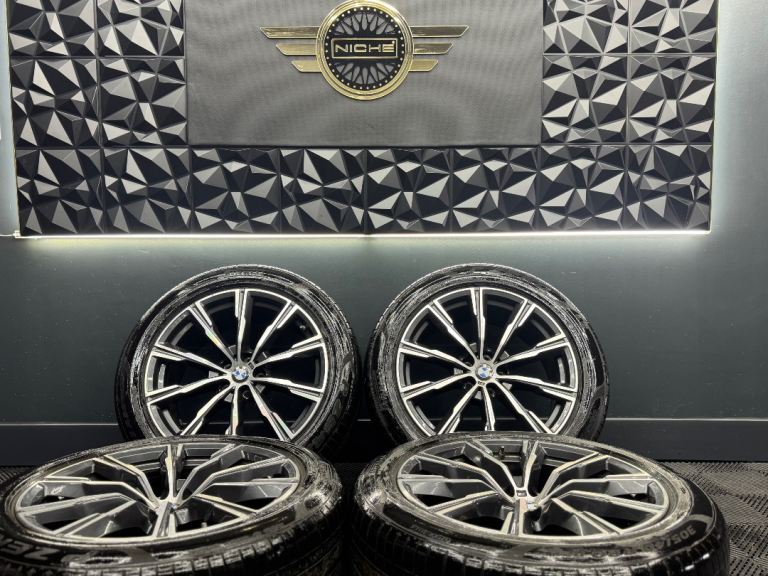 20” inch genuine bmw x5 740m alloys wheels 5x112 m sport g05 g06 
