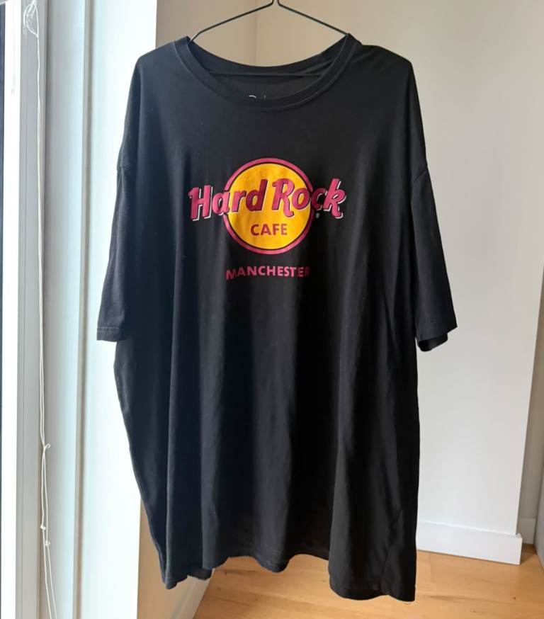 Hard Rock Cafe Manchester T-Shirt - XXXL, As Good As New