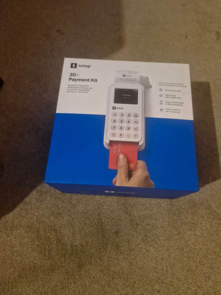 Sumup 3G+ payment kit 