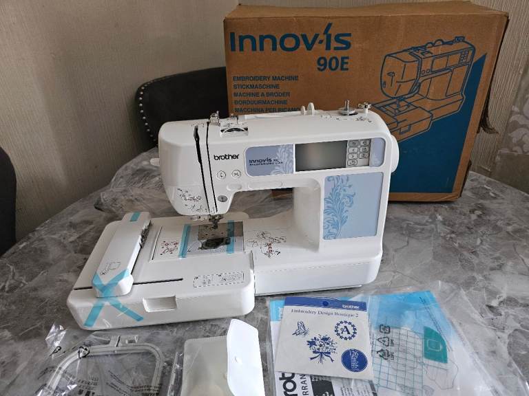 Brother Innov-is 90E Embroidery Machine with Accessories