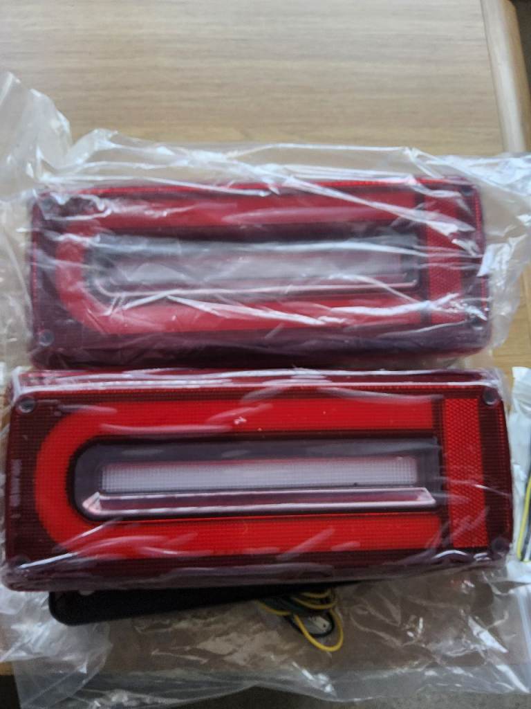 Mercedes Full Led Tail Light Lamps with Turn Signal