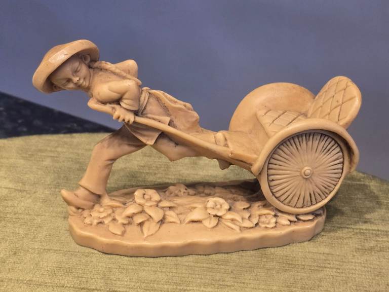 Vintage Resin Figurine 