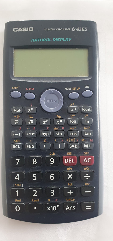 Casio FX-83ES  Plus Scientific Calculator - Grey  - perfect condition