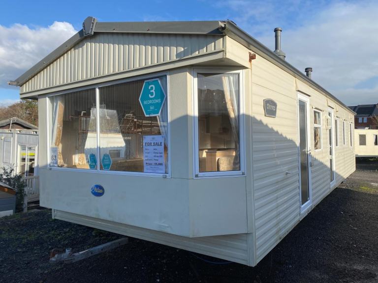 3 Bed Static Caravan - New Carpets - Offsite Sale for Own Land, Farm, Self Build