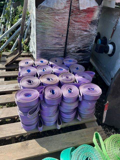 Endless Fabric Webbing Lifting Slings Straps 1 Ton Capacity & 3mtr Long