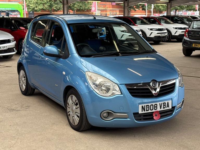 2008 Vauxhall Agila 1.2 16V Club 5dr HATCHBACK Petrol Manual