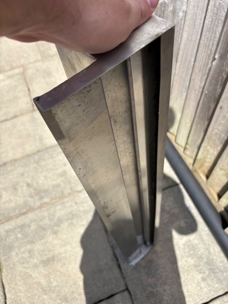 90cm Stainless Steel Waterblade