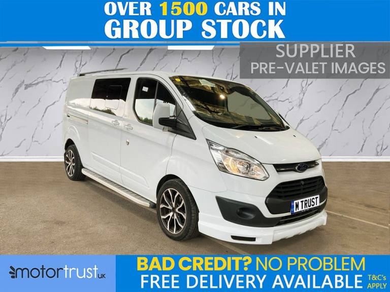 2017 Ford Transit Custom 2.0 TDCi 130ps Low Roof D/Cab Limited Van PANEL VAN DIESEL Manual