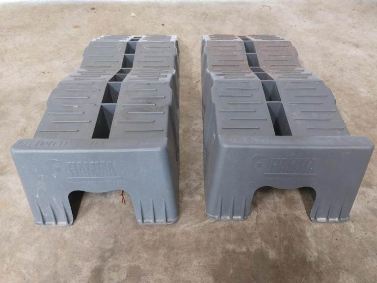 Motorhome or Campervan Wheel Ramps (2)