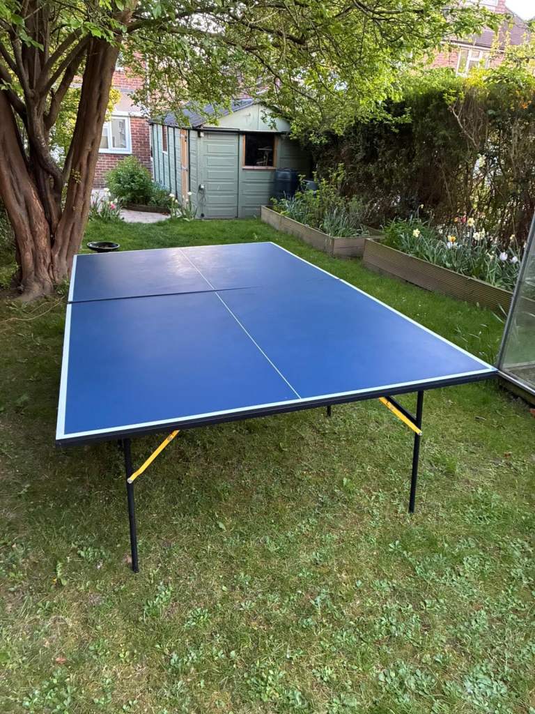 Full size table tennis table
