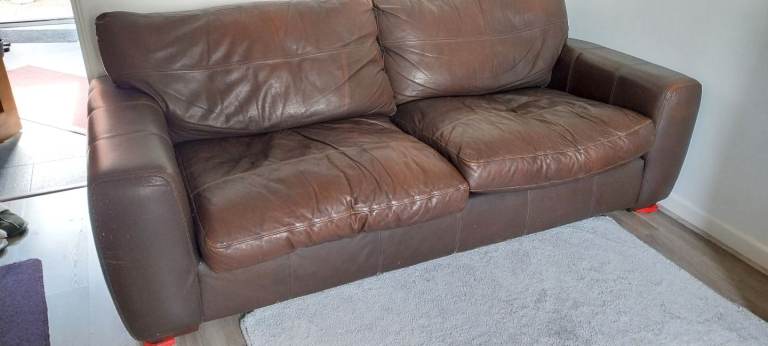 Leather sofa