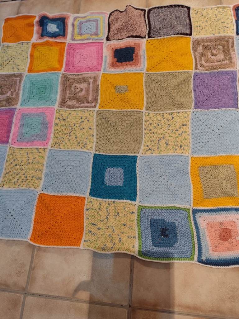 Crochet blanket 