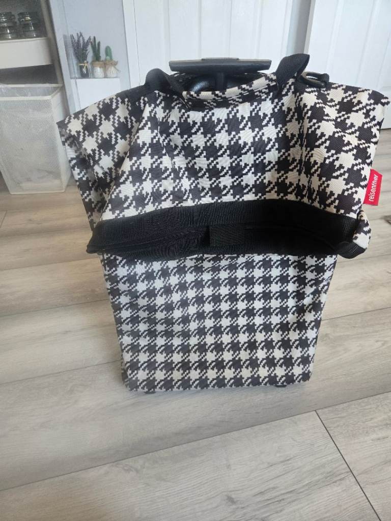 Reisenthel Houndstooth Shopping Basket/Bag – Good Condition