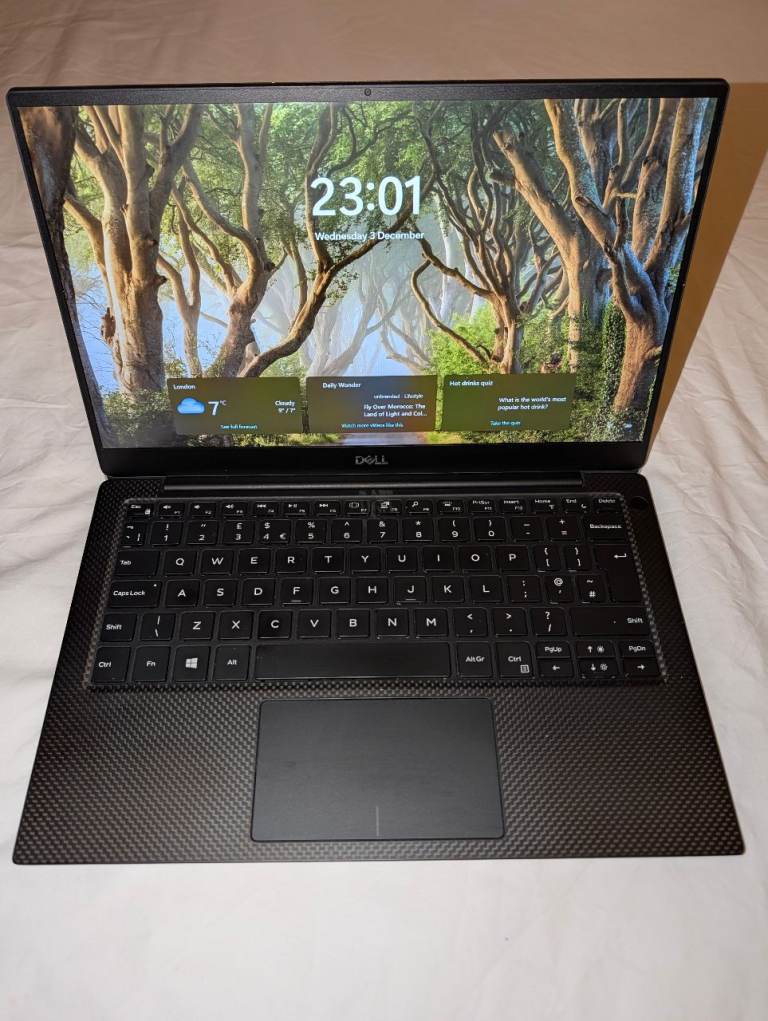 image for Slim Dell XPS 13" Ultrabook Laptop, i7 (11th gen), 16gb RAM, 500gb SSD