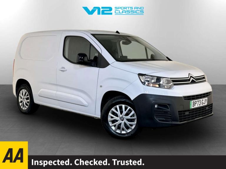 2023 Citroen Berlingo 800 50kWh Driver Edition M Panel Van 5dr Electric Auto SWB (7.4kW Charger) ...