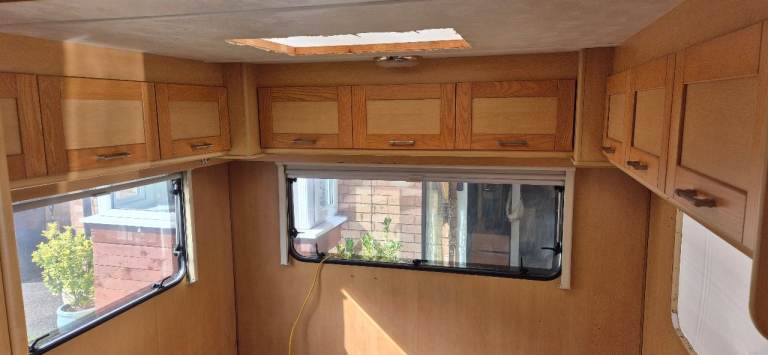 Overhead cupboards for van conversion,  set of 3.