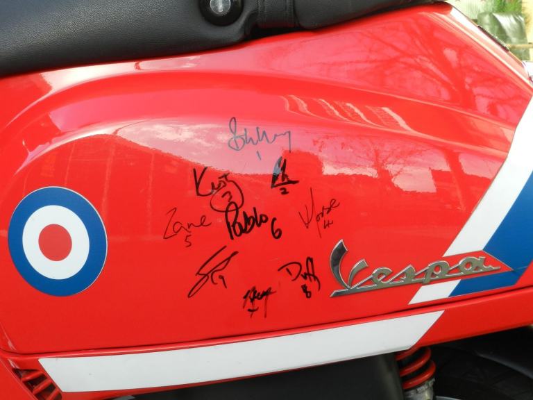 Piaggio Vespa S 125 Red Arrows Special Edition