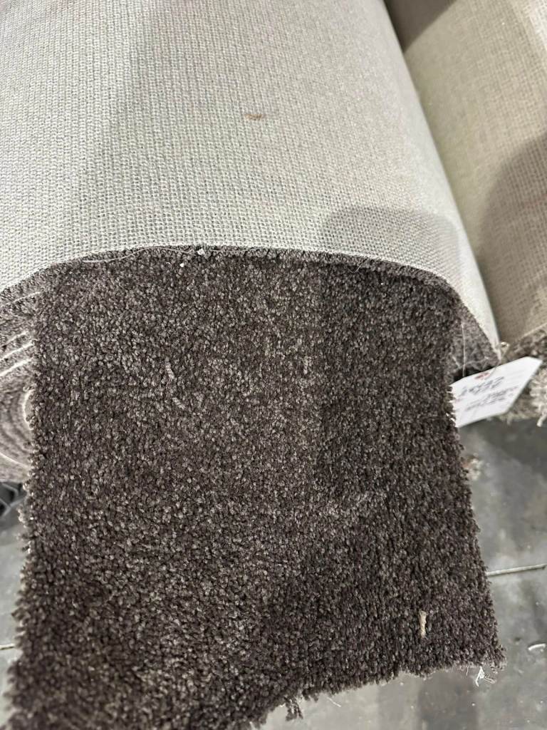 Saxony Carpet | Dark Grey Lovely Durable HESSIAN BACKED Carpet Rolls