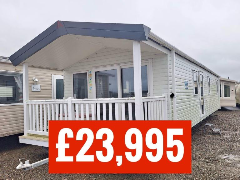 OFF SITE static caravan Scotland double glazed & heated 2 bed Atlas Cavern