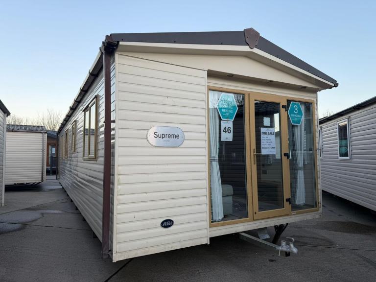 3 Bed ABI Static Caravan - DG, CH, Ensuite - Offsite / Self Build / Private Land
