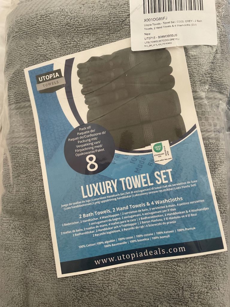 Luxury towel bale , 8 piece  🎉price reduced 🎉