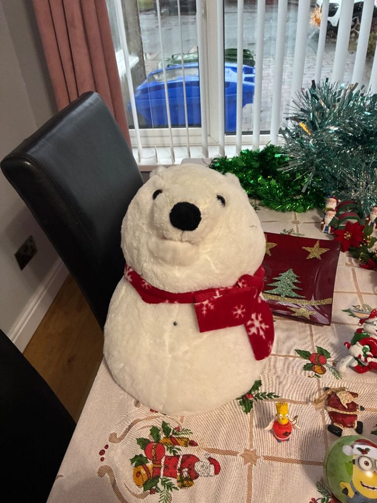 Christmas tableware and decorations 