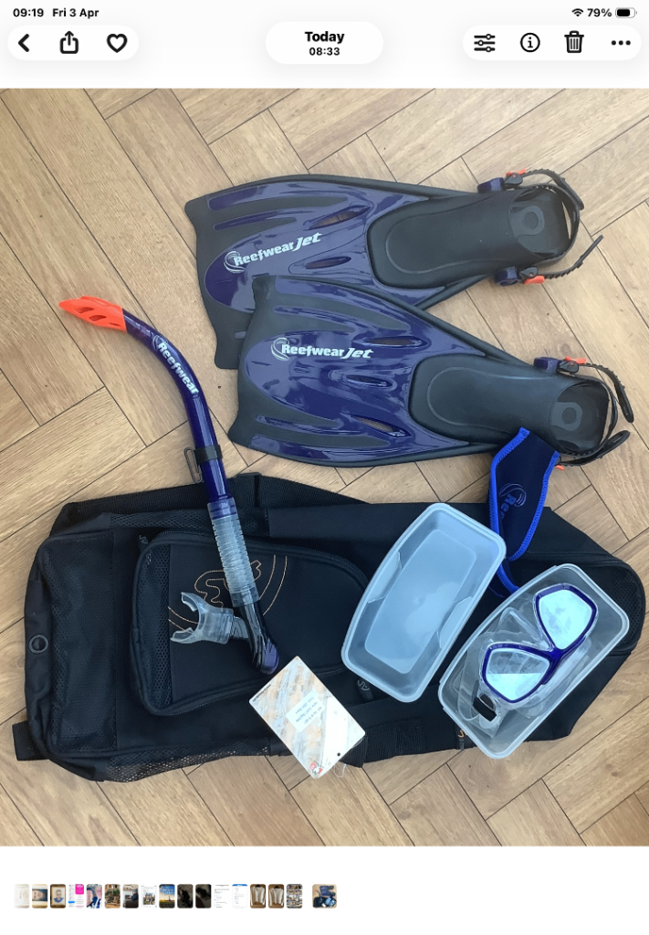 Snorkelling Equipment