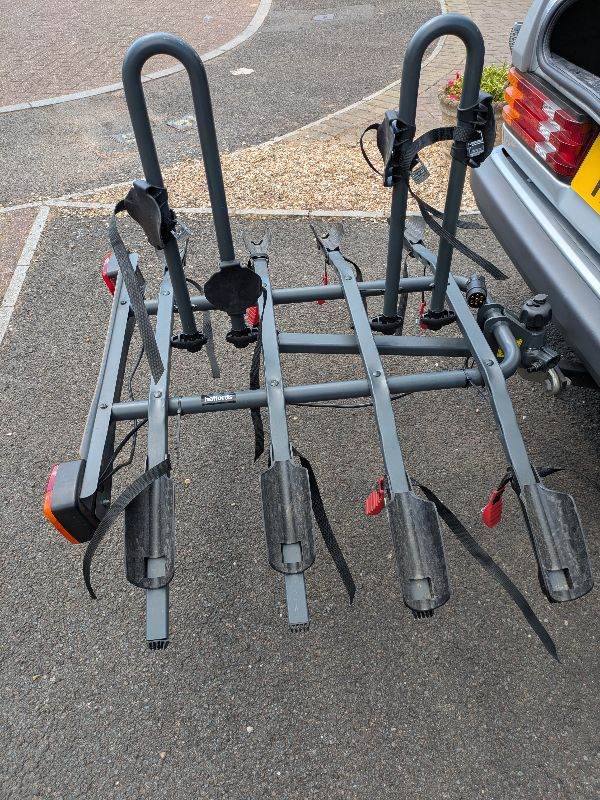 Halfords 4-Bike Towbar Mounted Bike Rack